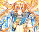 色鮮やかなご希望の創作キャラを描きます 動画用一枚絵、同人誌等表紙、貼り絵、SNS、キャラデザなど イメージ4