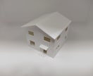 3Dプリンタで住宅の建築模型を作成します 3Dプリンタならではのスピード感、仕上がりをお届けします イメージ1