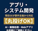 アプリやシステムを丸投げで開発します 要件整理から設計開発まで全部任せてください！ イメージ1
