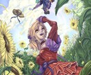 カラーイラストやキャラクターイラストを承ります ファンタジーな世界観を主に描いています。 イメージ4
