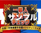 プロ品質格付けチェック3問テンプレートお送りします 【口コミ多数・販売実績No.1】結婚式・2次会・3問テンプレ イメージ1