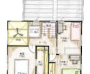 手書きの平面図で間取り考えます お客様のご要望に沿った、注文ならではの間取りを実現 イメージ2