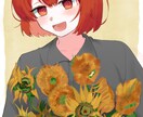 人物のイラストを描きます 顔や髪の毛の描き込みが得意です イメージ3