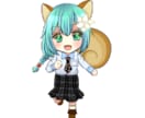 使いやすいサイズ感！ミニキャラのイラスト描きます 商用可！動画・グッズその他多用途で使えるイラストお描きします イメージ7