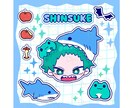 かわいいデフォルメキャラをかきます キャラクターをかわいくイラスト化！アイコン、配信などに イメージ2