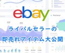 eBay輸出 ライバルセラーの売上全てお見せします 売上を占めている商品群を大公開。 イメージ1