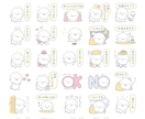 LINEスタンプ、配信用バッジやスタンプ作成します 可愛くて使いやすいスタンプを制作します！ イメージ4