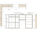 店舗や住宅の図面作成いたします 現役の設計者が平面図・展開図・詳細図・家具図を作成 イメージ1