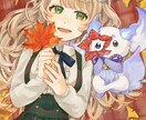 アイコン.歌ってみた.グッズ.一枚絵など描きます 透明感のある雰囲気が得意です！商用利用◎ イメージ1