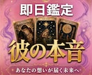 即日鑑定⭐︎本音を霊視あの人の気持ち丁寧に視ます 今すぐ知りたい彼の本音に。感情を霊視×タロットで丁寧に視ます イメージ1