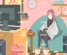 ポップなイラスト制作いたします 実績5件まで限定！特別価格で承ります♪ イメージ6