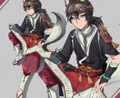 キャラかけますます 指定されたキャラクターやデザインを教えてくれたら描きます。 イメージ3