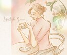 女性向け商品ビジュアルのイラストお描きます ナチュラルで洗練された世界観のイラストで雰囲気作り致します イメージ2