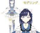VTuberのモデリングの作成をします LIVE2Dモデリングを作成致します。 イメージ1