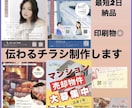 集客プロデザイナー　チラシ　デザイン　印刷します パッと魅せる「伝えたい想い、ちゃんと届けます」 イメージ3