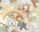 二級建築士が理想のインテリアの部屋イラスト描きます Vtuber配信用背景/サムネイル/ヘッダー/一枚絵など イメージ1