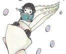 動物のゆるいイラストを手描き風の線画で描きます ゆるい動物のデフォルメイラストと、たまに小さい女の子 イメージ4