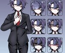 TRPG・ゲーム・配信などで使える立ち絵制作します 【納期7日！】すぐに立ち絵が必要な方におすすめです イメージ4