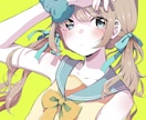 オリジナリティのある可愛い人物アイコン描きます 女の子 男の子両方の作成が可能です。 イメージ8
