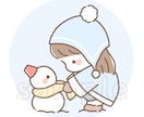 商用OK！ゆるふわアイコン描きます SNSやブログに！ゆる〜くかわいく仕上げます♪ イメージ10