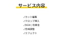 動画編集｜特別価格で対応します 実績作りのため特別価格｜丁寧・スピード対応します！ イメージ2