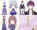 VTuberイラスト～モデリングまで全て制作します キャラデザ〜モデリングまで全部込み！ イメージ7