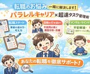 もう遠回りしない。失敗パターンから成功に導きます 20代で異業種転職3回の経験者が実体験のみでお伝えします イメージ1