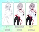 アイコン◎あなただけのオリキャライラストを描きます ヘッダーにも◎SNSで使える！キャラデザイン込み+背景込み❀ イメージ3