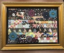 オリジナルの切り絵を作成いたします 誕生日、記念日、命名書、結婚式のウェルカムボードなどに。 イメージ3