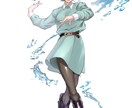 リピ割あり。三面図、衣装案のみも可！立ち絵描きます 基本全身、ポーズ自由。クールな新衣装や立ち絵が欲しい方に イメージ6