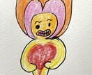 イメージであなたのアイコン書きます 不思議なキャラクターに変身しませんか？ イメージ1
