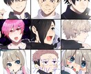 オリジナルアイコンイラスト2日で制作致します かわいいやかっこいいや暗い系を描きます！ イメージ1