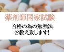 薬剤師国家試験合格へのサポートします オンライン授業で薬学部1〜6年生向けの個人授業をします イメージ1