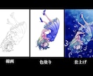 キャラクターイラスト・SNSアイコンを描きます 漫画イラスト歴10年がキャラを描き イメージ4