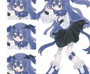 ポップで可愛い立ち絵描きます キャラクターデザイン、TGRP用、解説用の立ち絵を描きます。 イメージ3