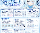 キャラクターデザインLive2Dモデル制作承ります 2名様限定！1枚絵or表情差分3つ無料でプレゼント！ イメージ2