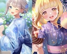 配信者様向け！キービジュアルイラスト描きます VTuber様との実績多数！サムネ、SNSの広告などに イメージ4