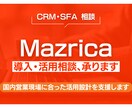 Mazricaの導入・活用相談、承ります ユーザー目線の伴走支援をします イメージ1