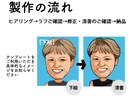SNSアイコンに★漫画タッチの似顔絵をお描きします あなたのお顔がソフト劇画タッチに！ イメージ5