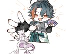 かわいいちびキャラを制作いたします どんなキャラクターもゆるふわちびキャラに。任せてください！ イメージ8