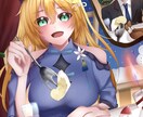 かっこ可愛いイラスト描きます なかなかない髪の塗り方です！！ イメージ3
