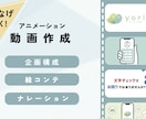 アニメーション広告動画を制作します 企画構成から絵コンテ・編集まで一貫して対応致します！ イメージ1