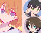 アニメ風かっこ可愛いアイコン描きます SNS、ブログに！印象に残る魅力的なアイコンで差別化を！ イメージ2