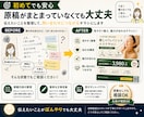 文章が苦手でも安心のチラシを作成します 原稿整理から印刷入稿まで丁寧に対応 イメージ3