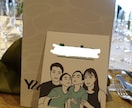 オリジナル似顔絵の結婚証明書をお作りします 結婚式を彩る”世界に一つだけ”のオリジナルペーパーアイテム イメージ5