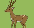 少しゆるい動物イラストを制作いたします アイコンやwebサイトなどを少しゆるくしたい方に！ イメージ1