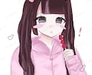 SNSなので目につく可愛いイラスト描きます SNSアイコンやヘッダー、歌みたサムネ描きます！ イメージ4