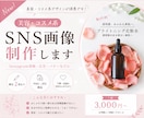 CanvaでSNS投稿画像を制作します 美容・コスメ系のやさしいデザインが得意です イメージ1