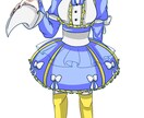 狂気的で個性的なイラストやキャラデザを制作します サーカスの様な雰囲気などのイラストを描きます イメージ9