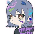 ネオンや深海のようなSNS用アイコン描きます アイコン以外にも☆サムネイルや挿絵◇プレゼント用などなど！！ イメージ6